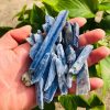 Precious Natural Mineral Kyanite Crystal Specimen Stone Chips