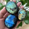 1 Piece Polished Random Color Natural Labradorite Crystal Blue Stone Moonstone