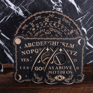 Divination Dowsing Ouija Style Spirit Board Pendulum Board Set