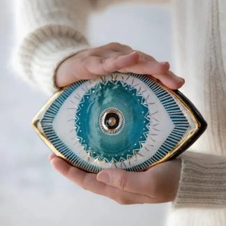 New Evil Eye Decoration Turkish Greek Blue Wall Hanging Pendant Ornament Home Ornament For Good Luck Success And Protection